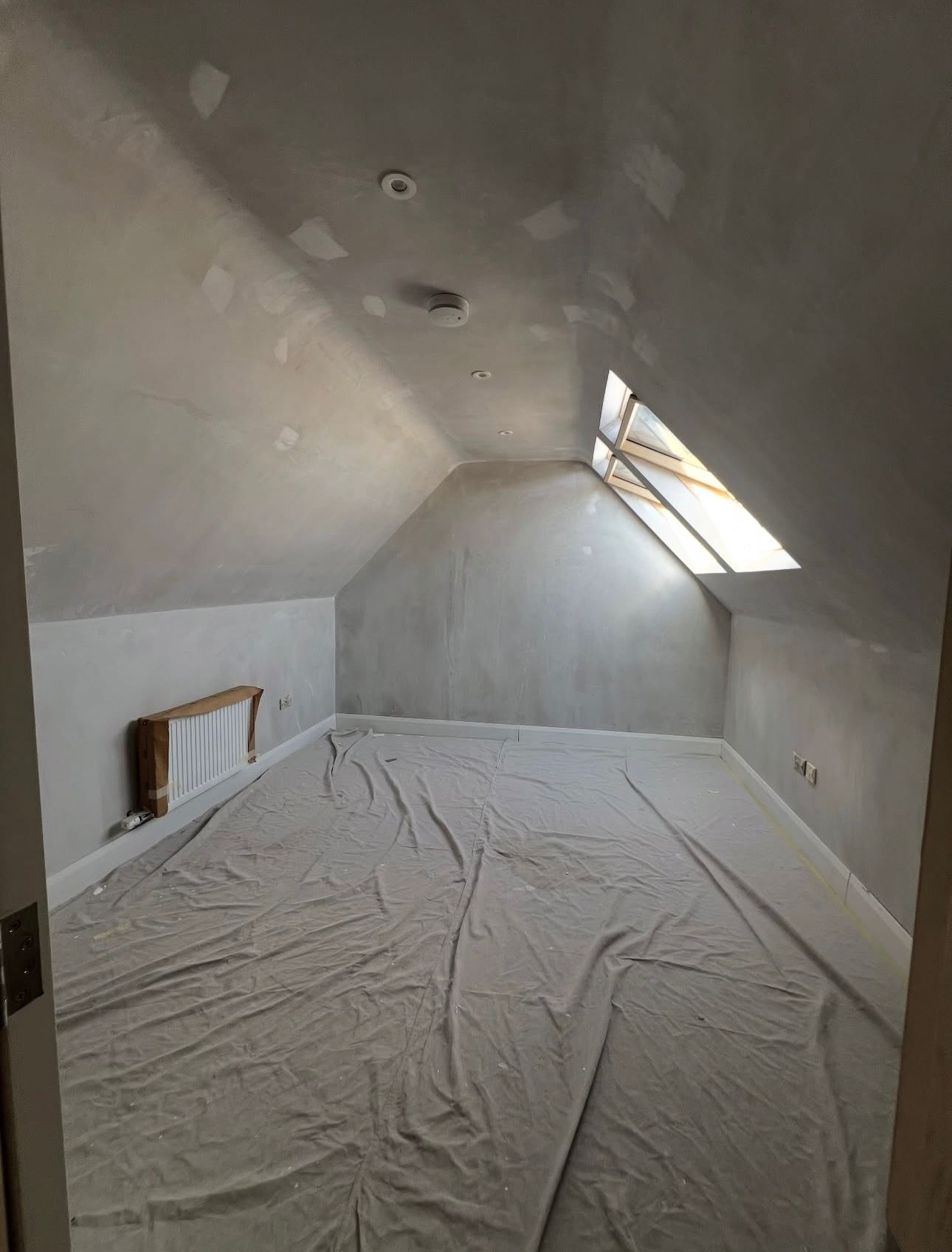 Living room before painting – Dublin
