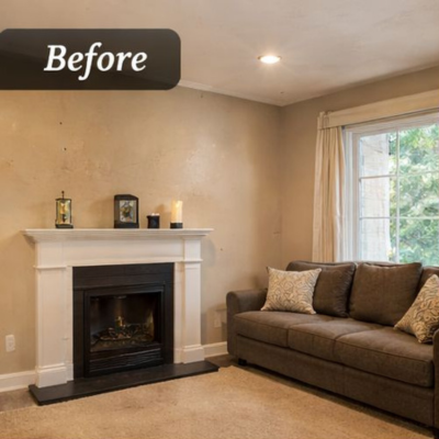 Interior Painting – Before